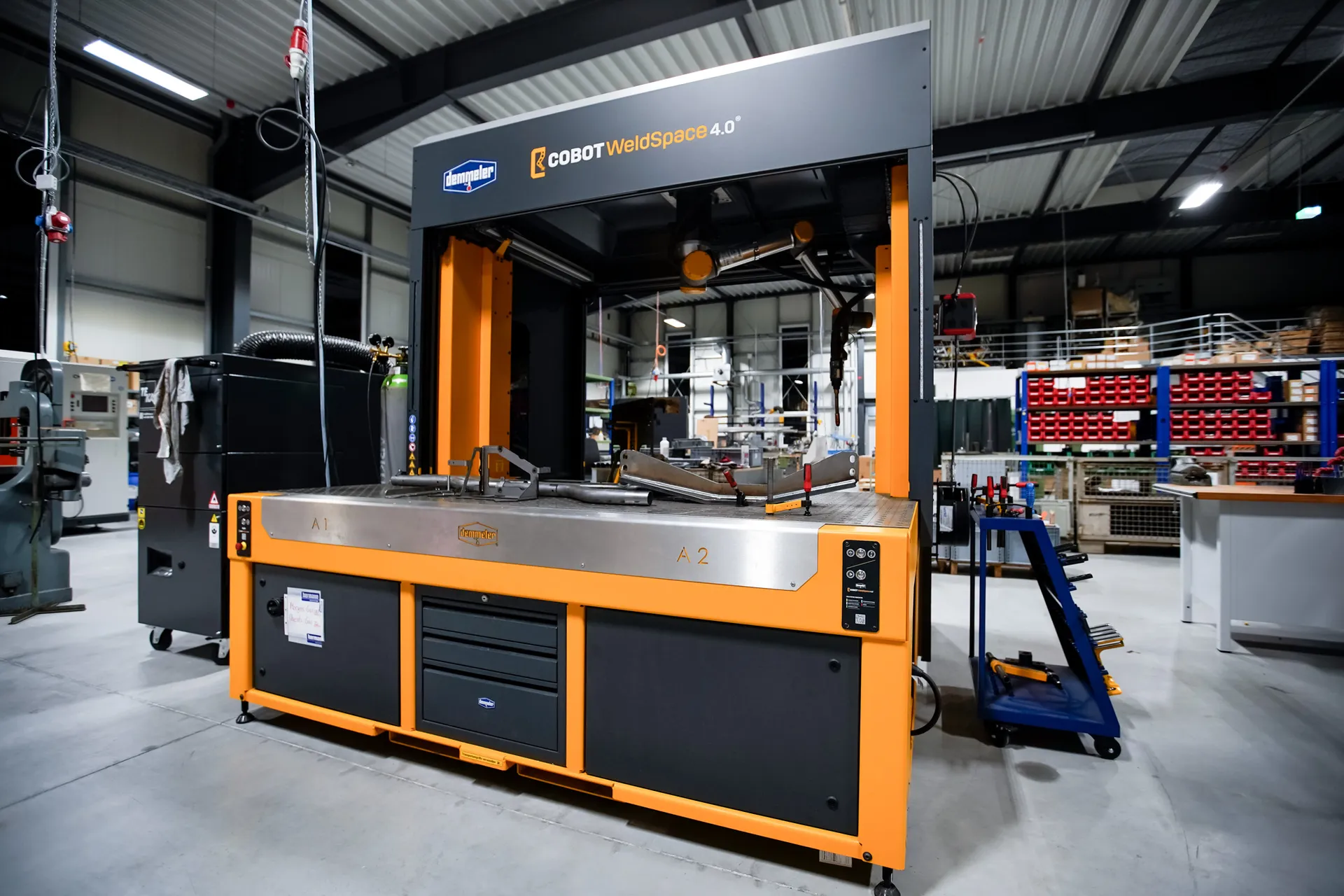 Schweißroboter Cobot WeldSpace 4.0