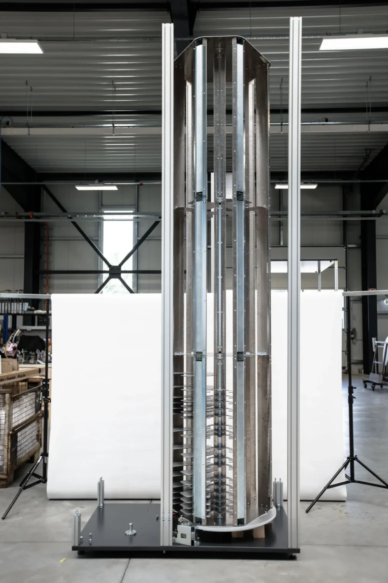 Zylinderförmige Maschine im Maschinenbau