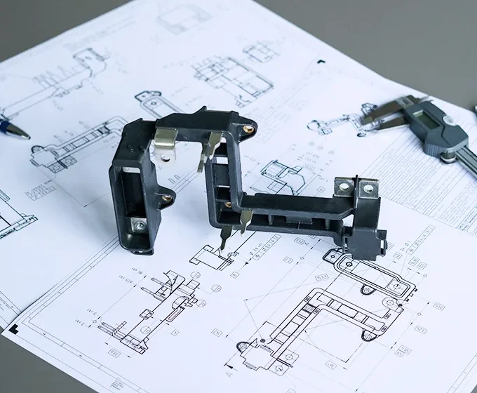 Maschine in der Prototypenfertigung bei Hermann Blechtechnik